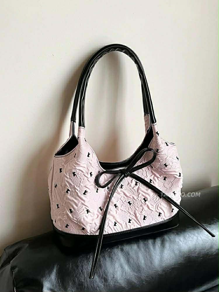 "YUMII" BỘ ÁO VÀ QUẦN DÀI SATIN LONG PAJAMA SHIRT + PANTS  / BLACK